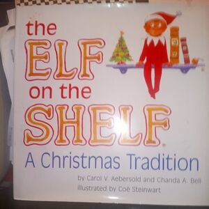 The Elf on the Shelf A Christmas Tradition Dark Tone Boy Doll and Book